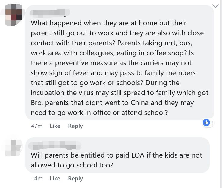 今天起从中国返回新加坡的这些人,必须请假14天!