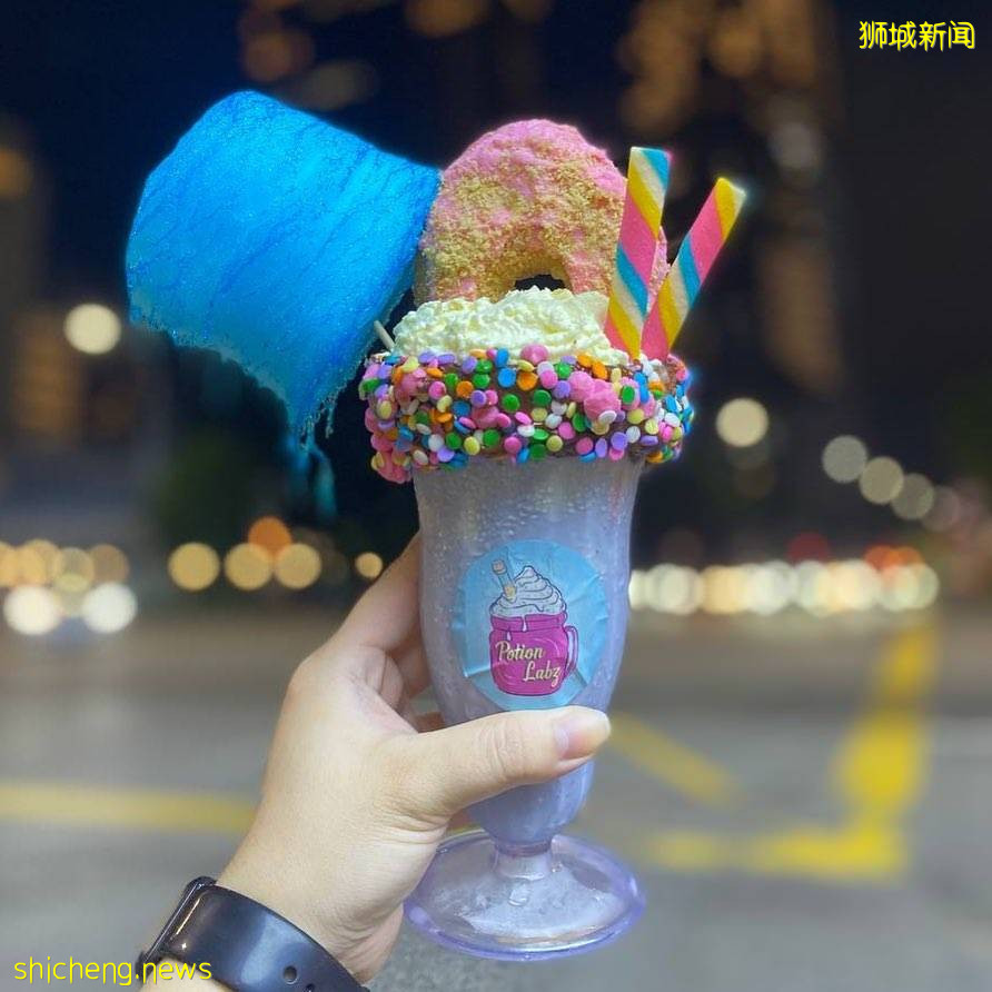 热量炸弹来袭!Potion Labz高颜值奶昔杯💣堆叠满满配料、缤纷色彩超诱人🌈每两星期换菜单