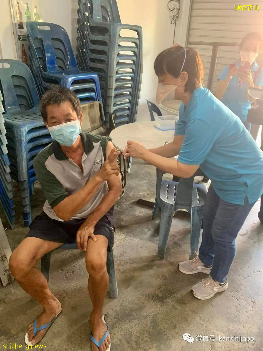 推荐和陪伴年长者去打疫苗有奖励拿!新加坡政府真是操碎了心