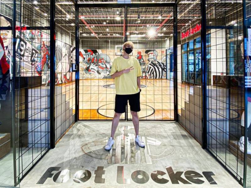 新加坡秘境探路😎 Foot Locker烏節路最大分店！籃球文化巅峰之作，地下籃球場🏀 高級好拍