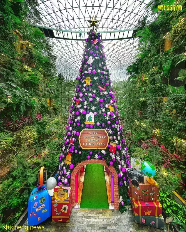 在新加坡看雪,让圣诞更有氛围