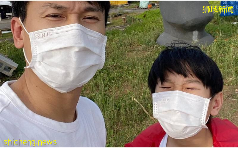停工宅家防疫   王建复难得能陪爱儿