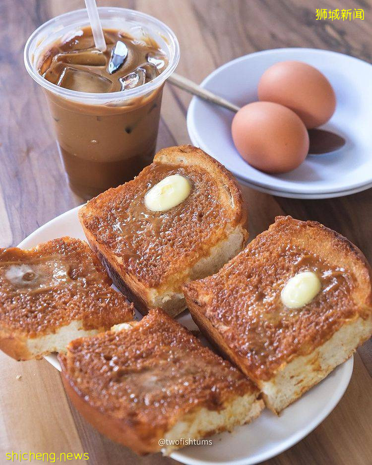 国民早餐登场🍞新加坡咖椰吐司盘点!金黄酥脆、浓郁香甜,熟悉的南洋美味🤤