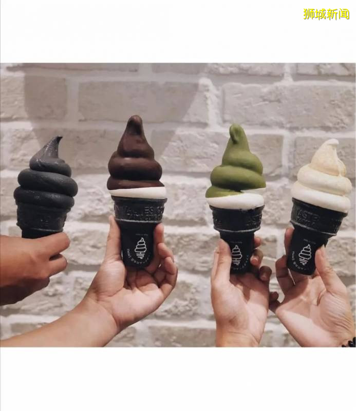 新加坡反重力”冰淇淋——顛覆你想像