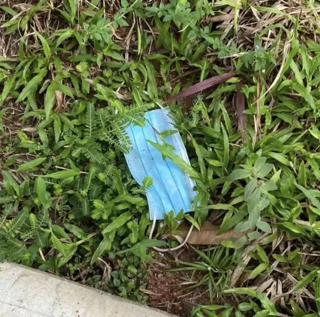 花园城市新街景,废弃口罩到底该放哪里