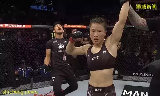 中国格斗女神震撼新加坡！两回合KO对手，剑指金腰带