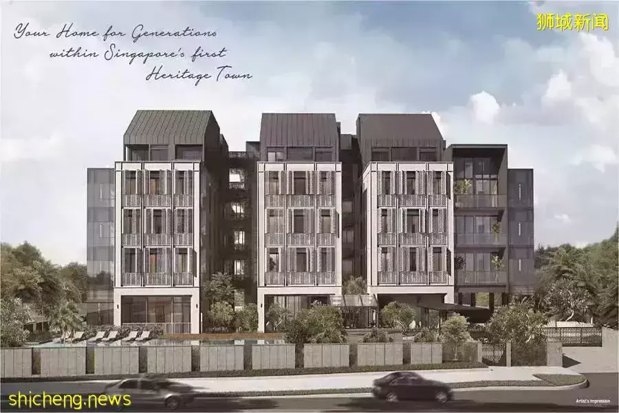 Atlassia【5月即將開盤 新加坡遺産保護區內古典與現代相結合的新公寓 永久地契 世代傳承 學區房 】