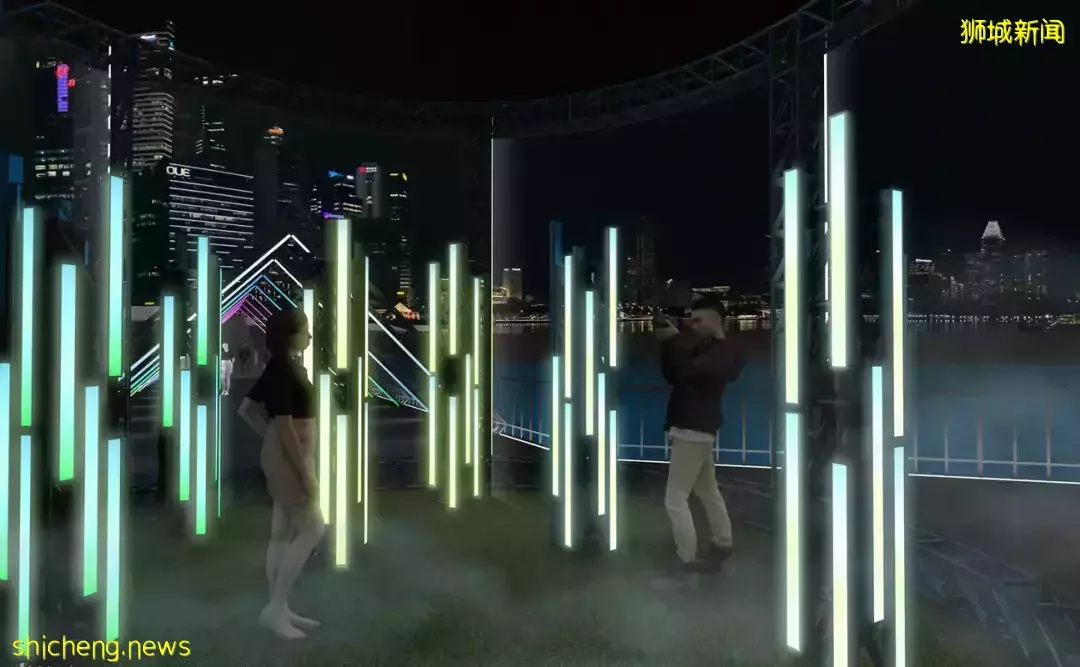 新加坡iLight灯光艺术节强势回归!光影交错,炫彩夺目