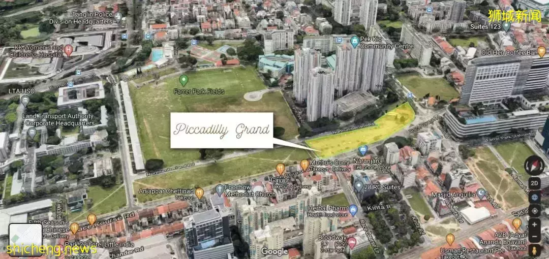 新加坡買房 Piccadilly Grand 稀缺近市區 花拉公園地鐵口 2022性價比之王