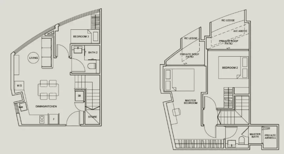 新加坡永久地契公寓 喧嚣中的宁静家园 Tedge