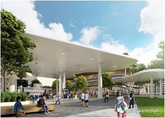 新加坡北部巴刹、熟食中心大改造,5年内完成“华丽变身”