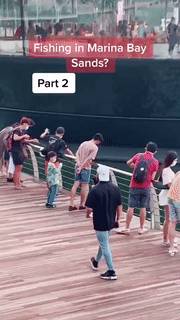 胆大!少年在重要基地垂钓,准备3000新币缴罚金