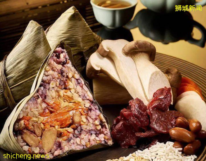 新加坡驚現香辣、燒鴨、牛頭、鮑魚、虎蝦粽!這個端午節不一樣!