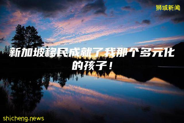 今日头条今日头条 打开 新加坡移民成就了我那个多元化的孩子