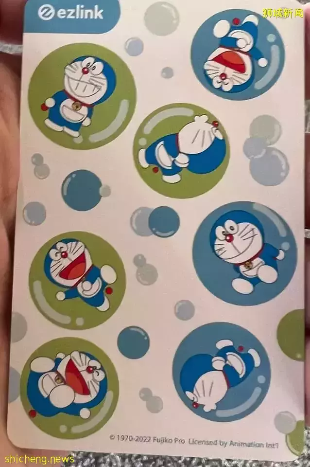 蓝胖子出没!哆啦A梦主题EZ Link卡浮现江湖 · 一卡齐集7种超萌模样