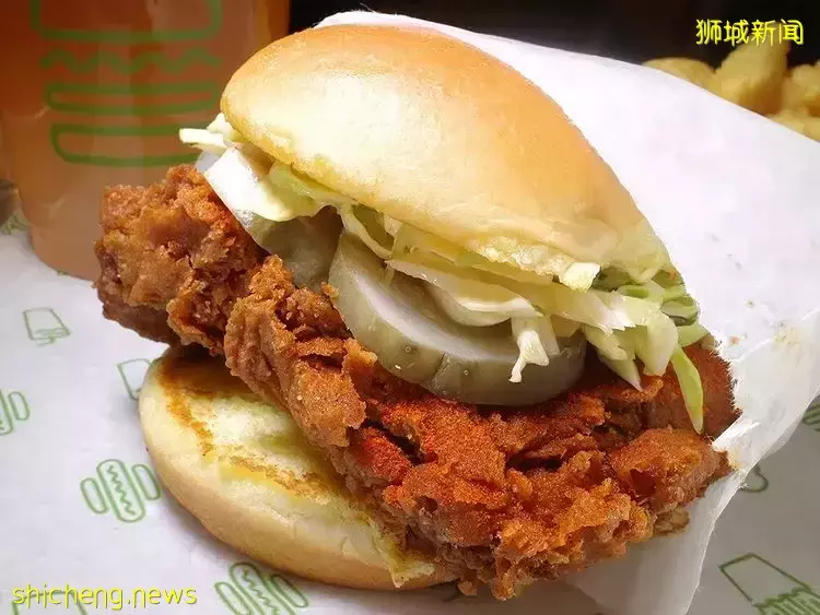 Shake Shack推出Dark Meat Hot Chicken汉堡!招牌辣腿堡自带销魂辣味,馋哭所有人🤭