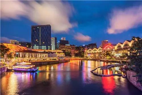 夜幕下的新加坡,有多美