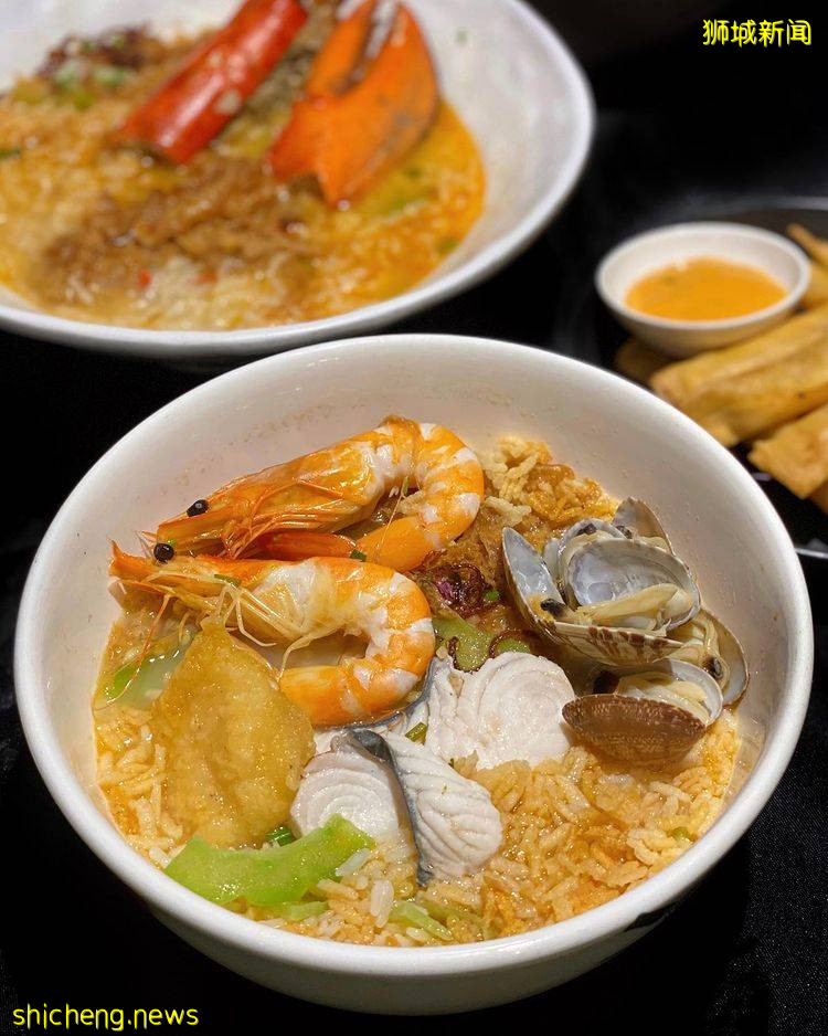 搜罗新加坡7大美味泡饭😏汤头鲜甜+米饭香脆+丰富配料、吃完一大碗超有饱足感