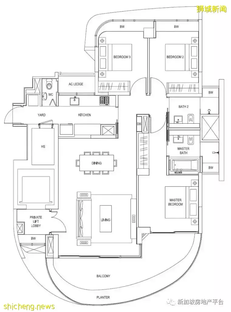 峽灣之美 星洲之光 Cape Royale(D04郵區 濱海灣)