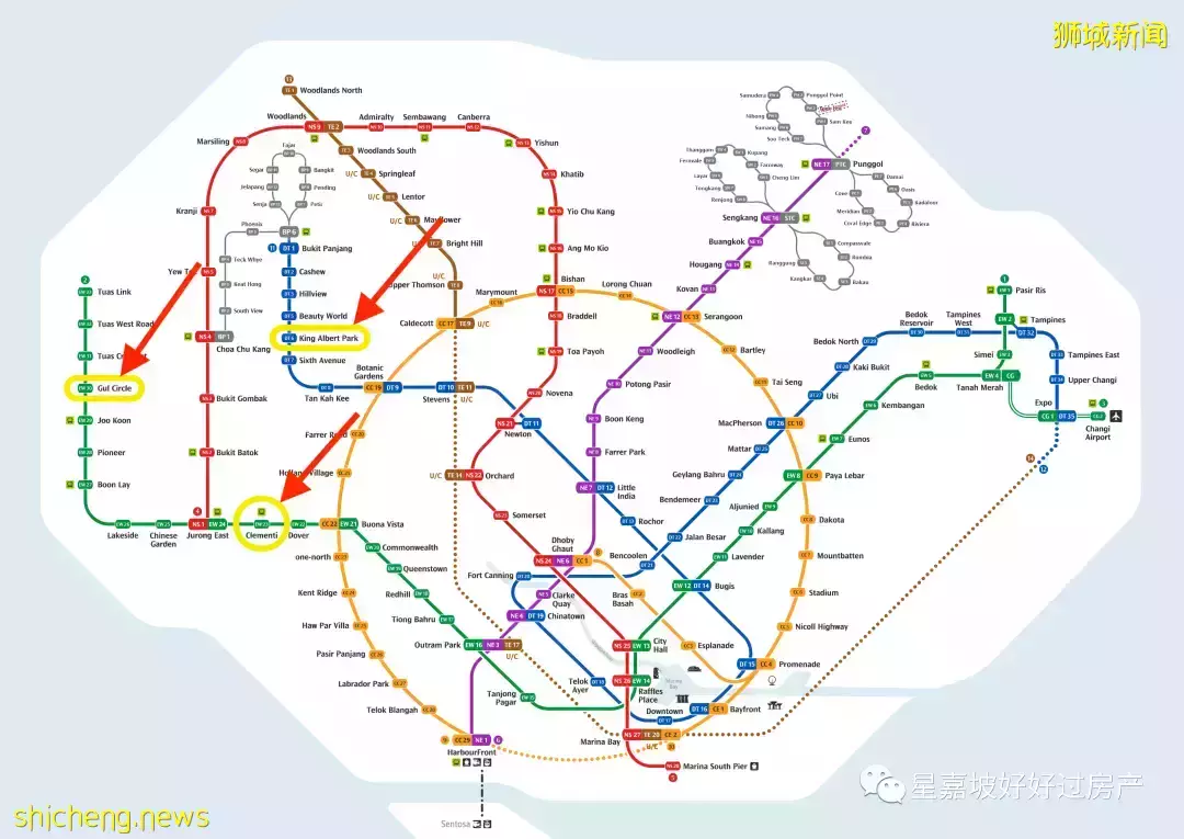 新加坡第8条地铁线要来了!这些地方的房价怕是要涨