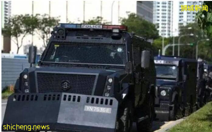 新加坡镇暴警察围堵客工宿舍!官方回复:客工有攻击性行为