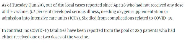 傳染病學專家:不接種疫苗的人,身體將成爲變異病毒工廠