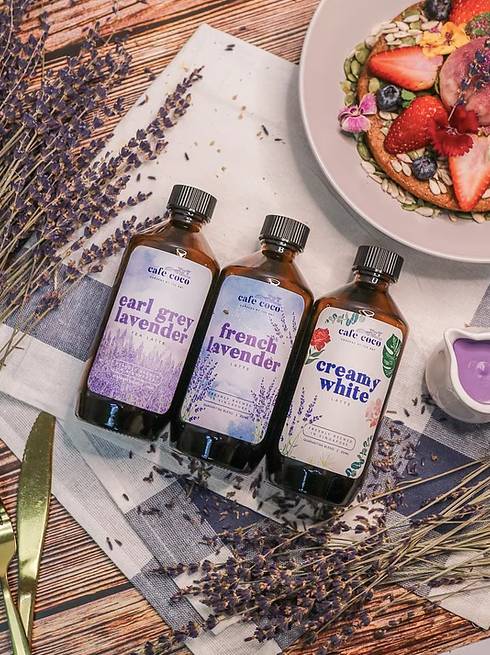 濱海灣花園CaféCoco推出薰衣草主題早午餐