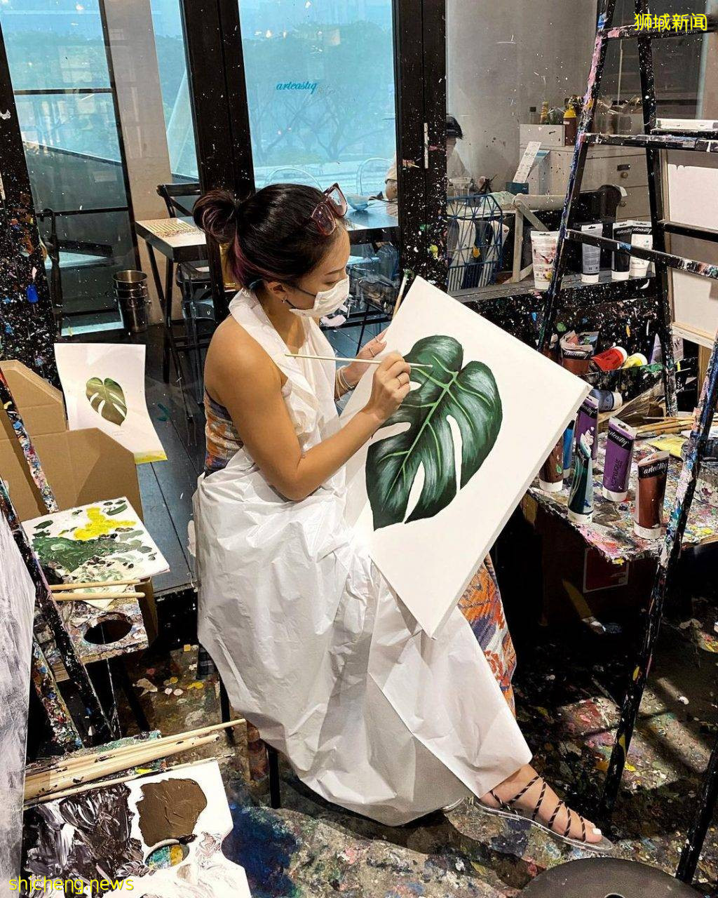 體驗獨特的Art Jamming🎨撸貓+夜光+深夜繪畫、在藝術世界裏找尋自我