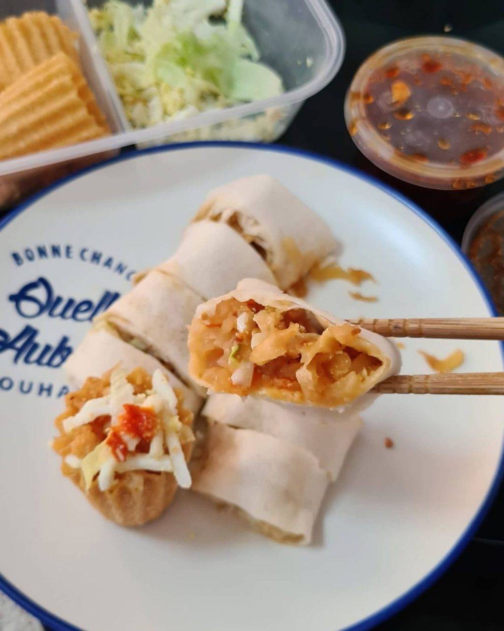 米其林餐盘推荐小吃⚡老字号安珍手工薄饼🔥独家秘方新鲜制作、手艺传承四代人,清爽美味超开胃❤️