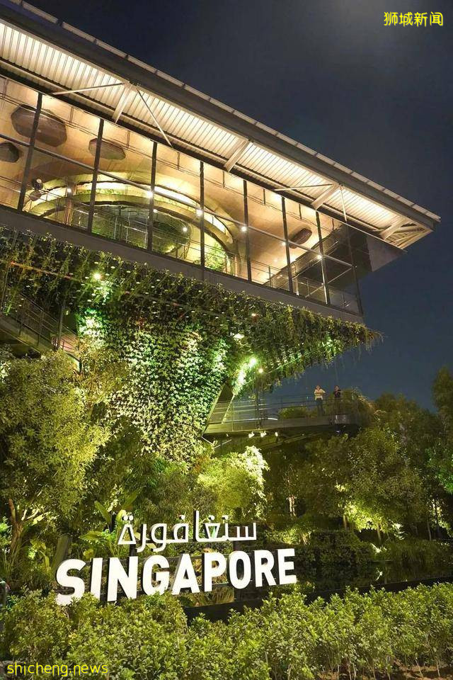 迪拜世博会新加坡展馆：自然之城，展示自然、培育、未来 