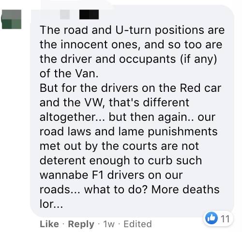 新加坡恐怖車禍!貨車跟奧迪馬路上競賽,被撞爛是它