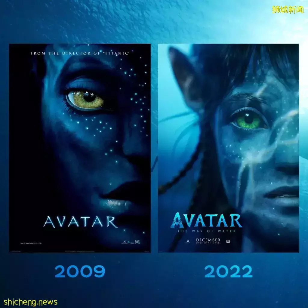 时隔13年后的科幻巨作！《阿凡达：水之道》12月上映，官方首支预告片➕电影海报抢先曝光🤩 