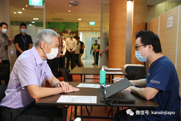 今增23，社区2 | 新加坡内阁第一人！李显龙今早接种冠病疫苗