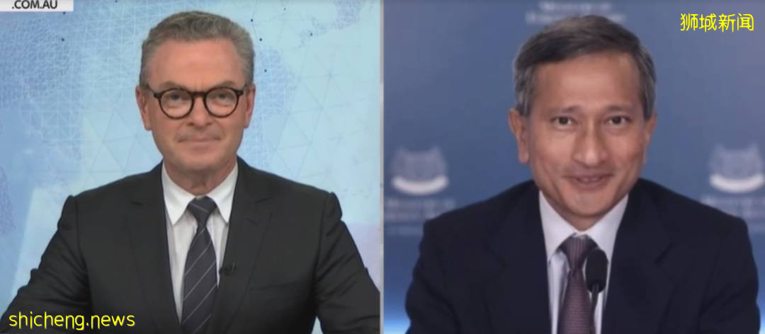 呼吁三方面加强合作!新加坡外交部长:我们和中国关系非常好