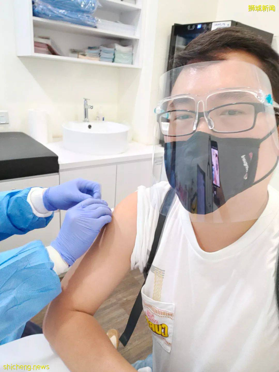 他们在新加坡已接种了科兴,流程全记录