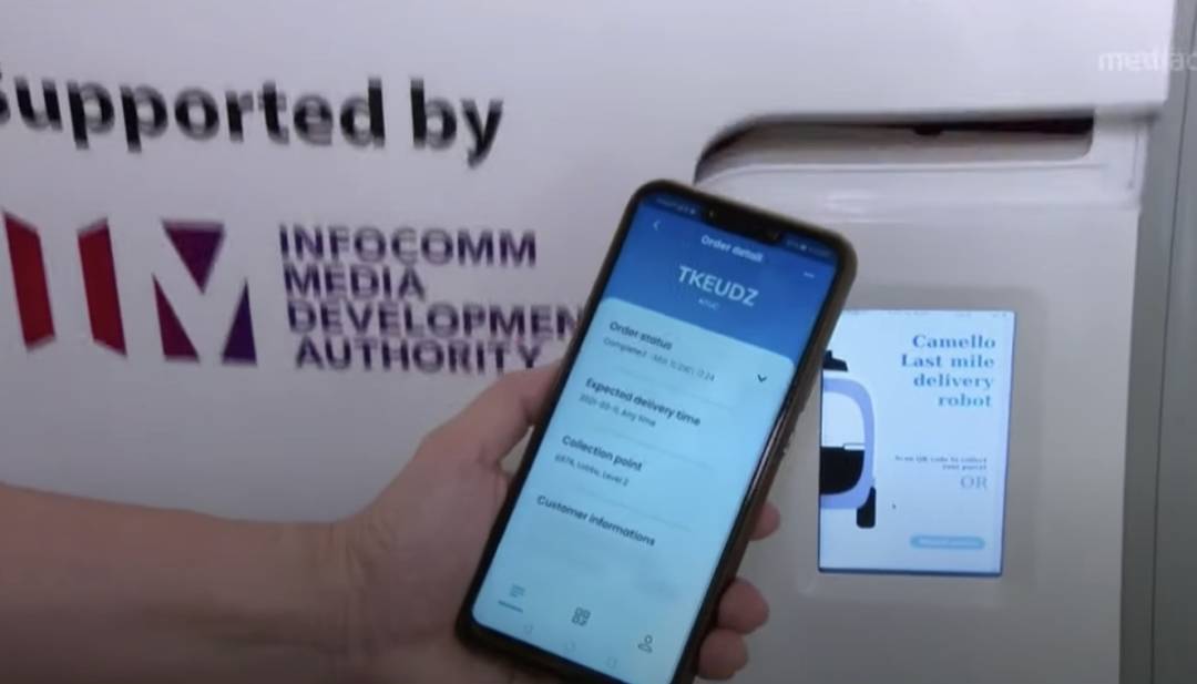 新加坡送貨機器人驚豔全世界！遇人會轉彎、半小時送達！現在免費