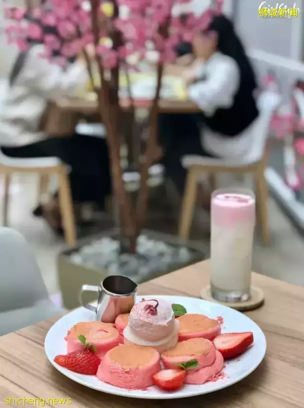 新加坡超人气樱花主题餐厅!限定舒芙蕾、樱花抹茶拿铁,超高颜值