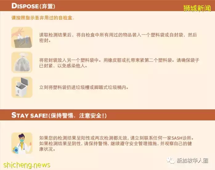 新加坡政府宣布，下周一起爲每戶家庭郵寄10個快速抗原檢測儀