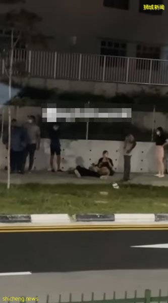 摩哆突起火燃烧 骑士与乘客双双送院