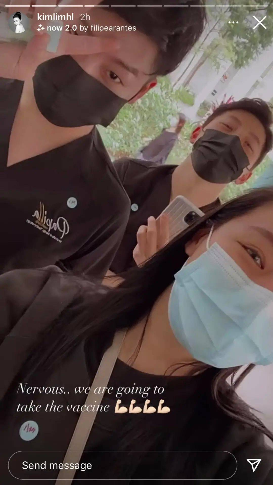 股票大王林荣福的亿万千金林慧俐，分享了自己接种疫苗的过程