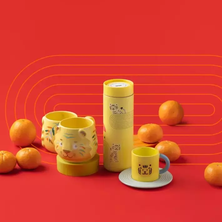 星巴克虎年限定系列即將上市!超萌小老虎主題杯子&公仔,1月5日起發售