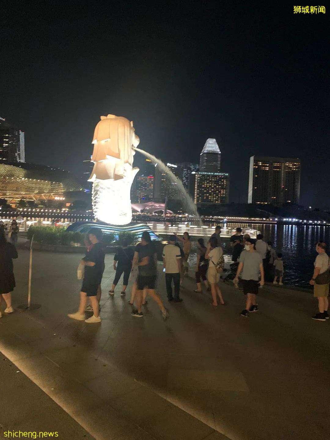 迷惑！就在这波防疫措施收紧前，鱼尾狮公园竟还有旅行团