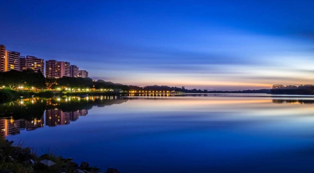 因爲這件事，新加坡變藍了