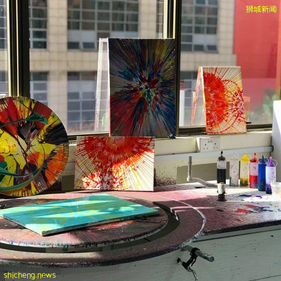 另类绘画方式🎨“Spin Paint House”给你体验旋转Art Jamming！放飞自我、转出亮丽色彩线条😎 