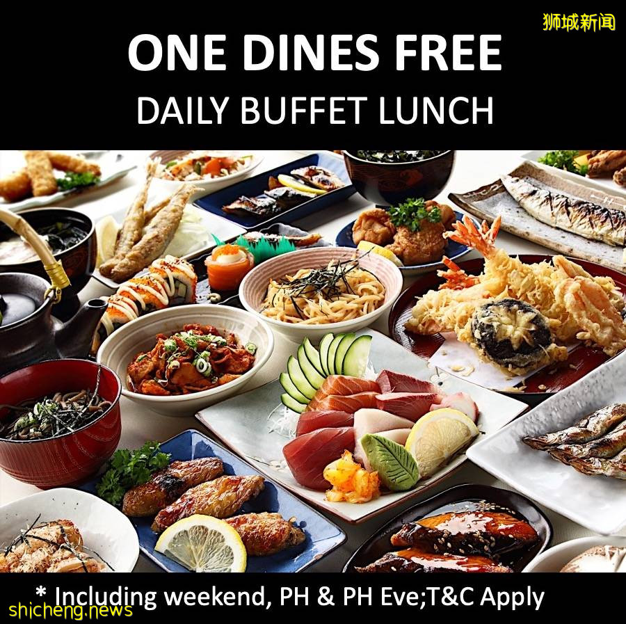 Mitsuba日式自助餐、午间优惠买三送一‼新鲜生鱼片、寿司、铁板烧无限量任吃🍣