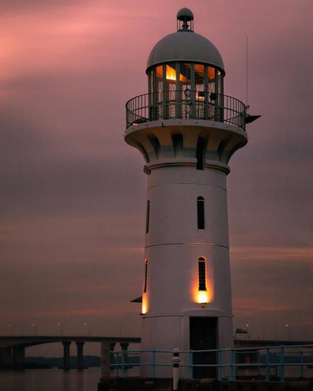 新加坡西海岸灯塔,孤独且美丽的小灯塔!唯美意境拍摄地✨⭐️