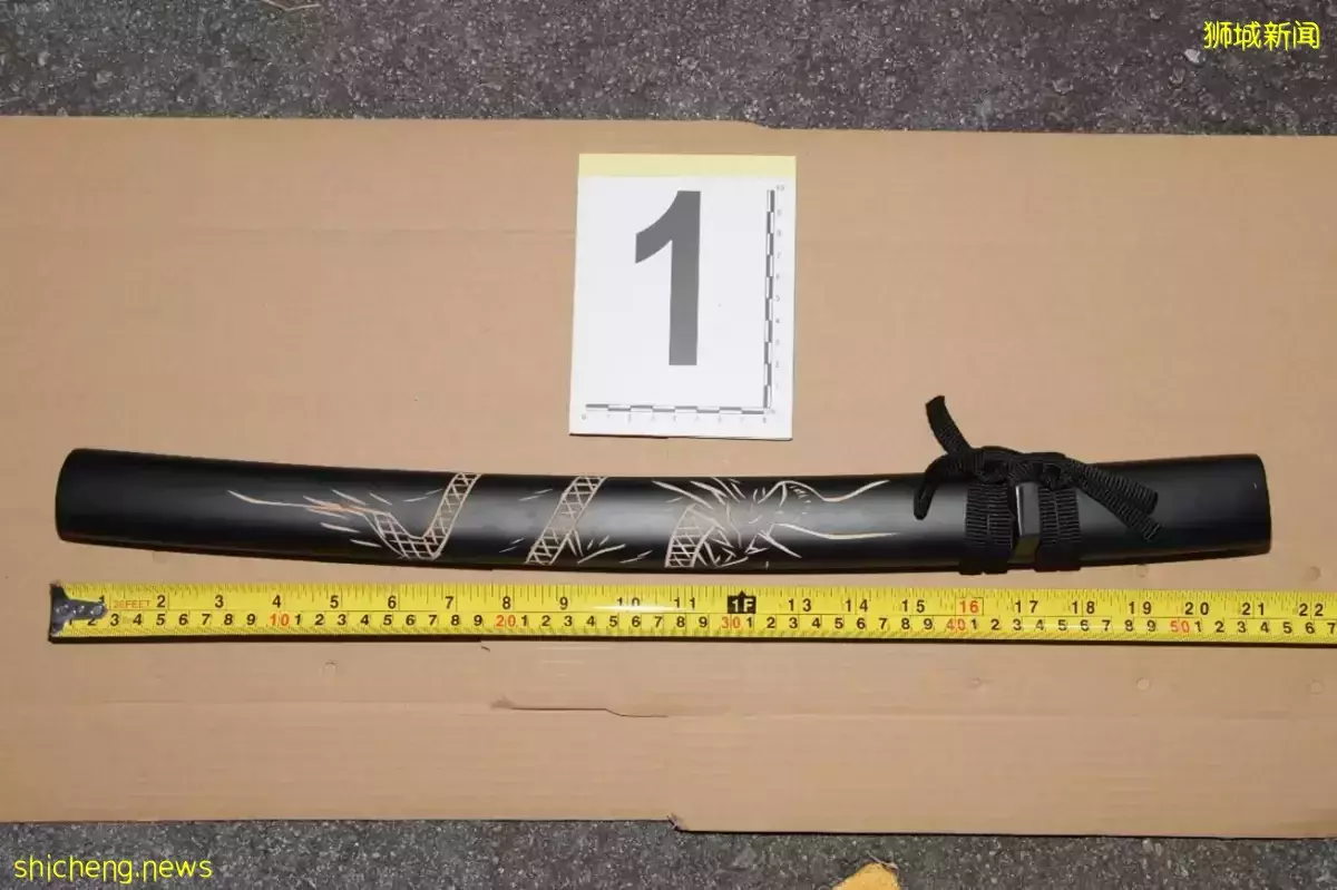 涉在後港一帶持武士刀追人 27歲男子被捕