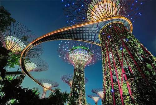 夜幕下的新加坡,有多美