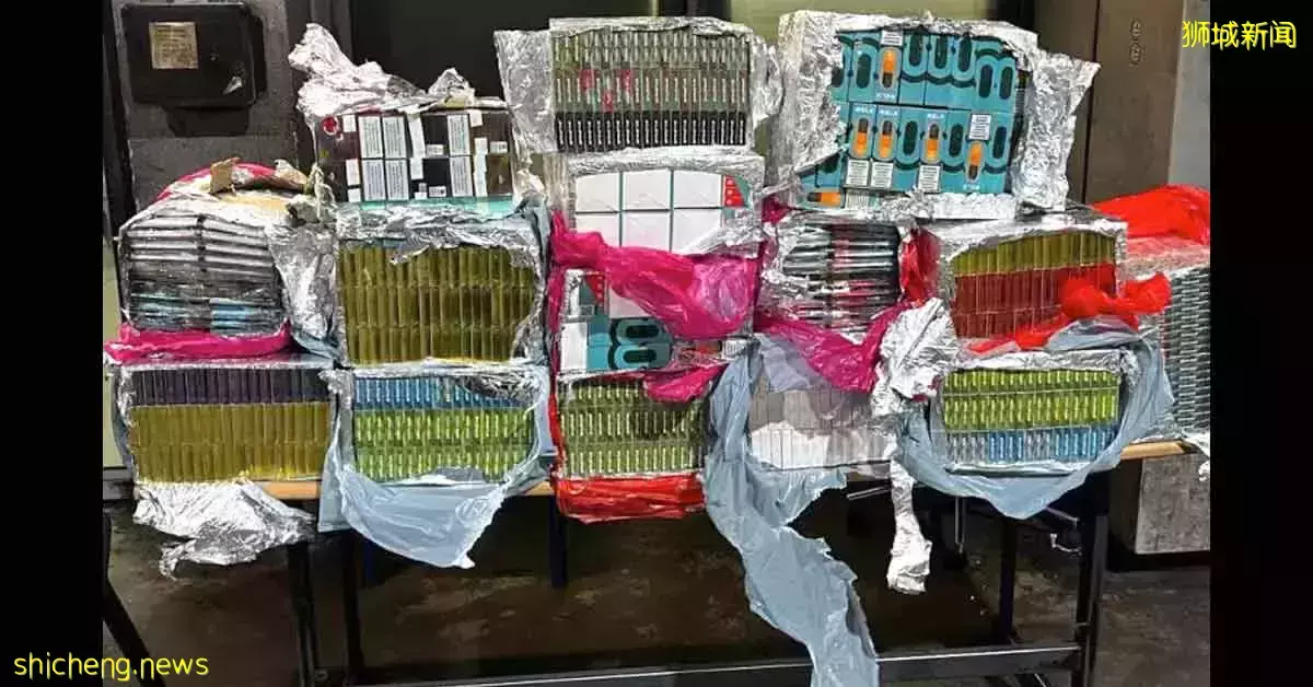 大马走私至狮城 当局起获3万个电子烟