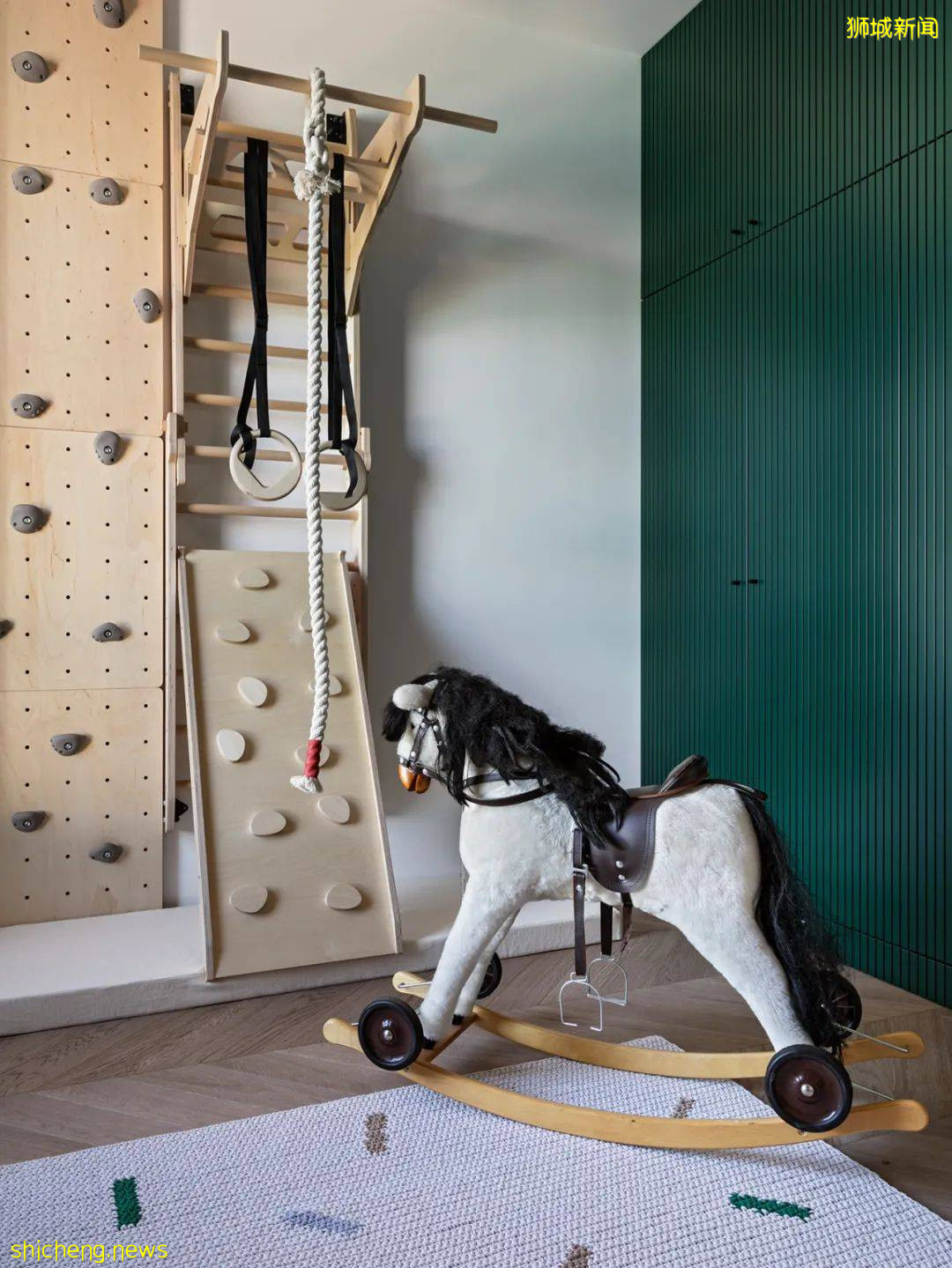 融入新加坡文化的极简公寓